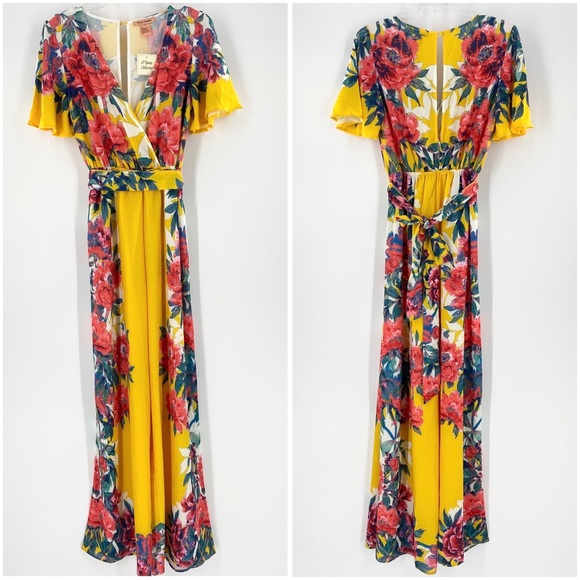 Flying Tomato Floral Jumpsuit - Picture 4 of 10